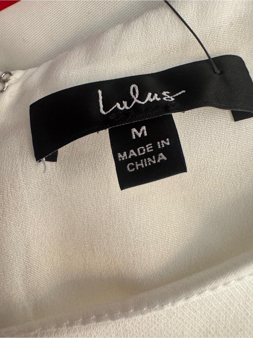Lulu's Cream Ruffle-Shoulder Mini Shift Dress - Picture 3 of 6